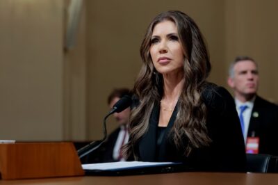 WATCH: Kristi Noem Exposes DHS Caught More Dem Reps “Committing Felonies”