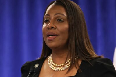 WATCH: Letitia James Has Bizarre Public Meltdown, Claims Trump is Stalking Her