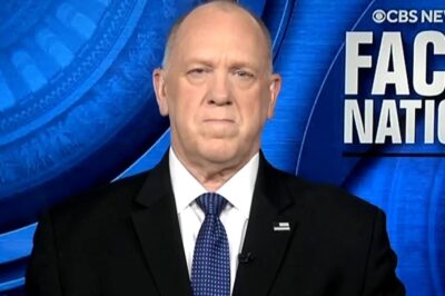 WATCH: Tom Homan Leaves Woke CBS Reporter Slack-Jawed with Epic Response to “Gotcha” Question