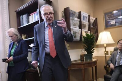 WATCH: Schumer Panics on the Senate Floor as DOGE Finds, Cuts Wasteful Spending