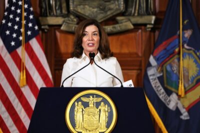 WATCH: Hochul Goes on Unhinged Public Rant after Trump Takes Action against Her