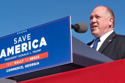 Blue State Governor Panics, Backs Down after Tom Homan Threatens Him with Arrest