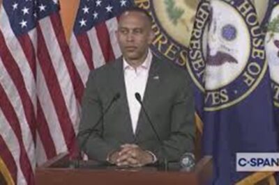WATCH: Hakeem Jeffries Threatens Vows To Dox ICE Agents As Death Threats Rise